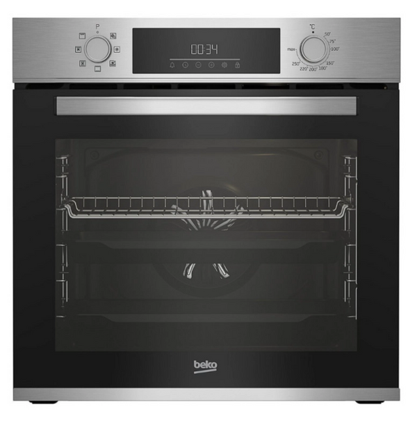 Beko Beyond Four encastrable 72L, 8 fonctions cuisson, Aeroperfect 3D, nettoyage vapeur SteamShine, sécurité enfant (BBIM12300X)