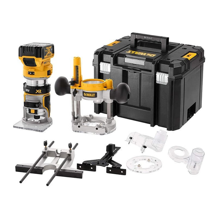 Affleureuse 18V XR Ø8 mm (Machine seule) - DEWALT DCW604NT